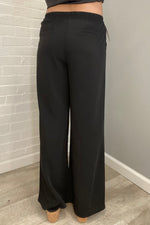 Taylor Inspired High Waisted Pull on Pant | Black