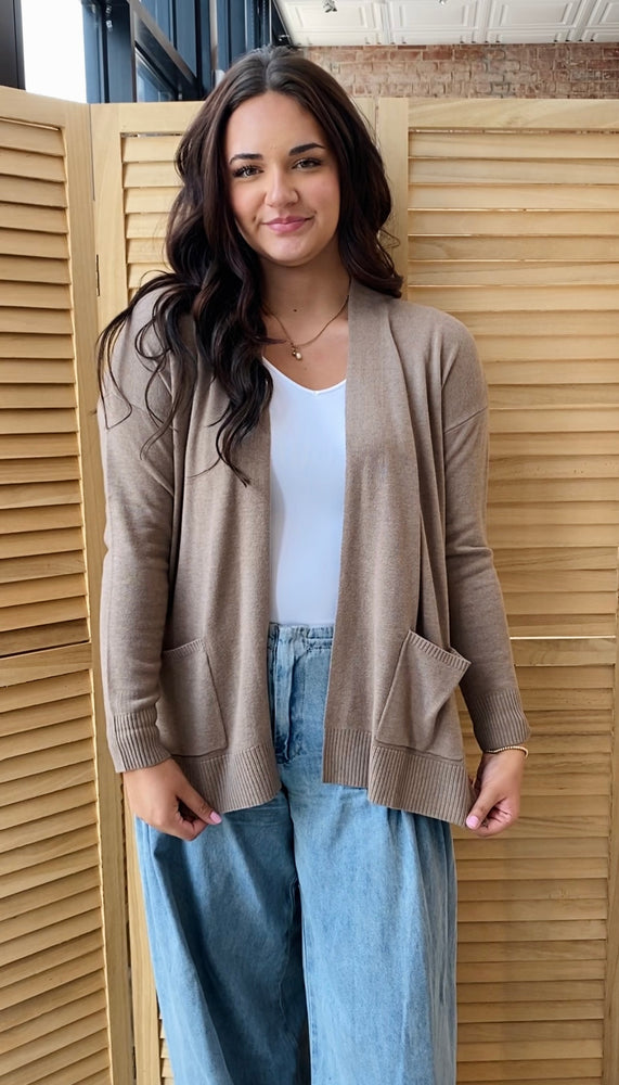 Easy Going Cardigan | Mocha