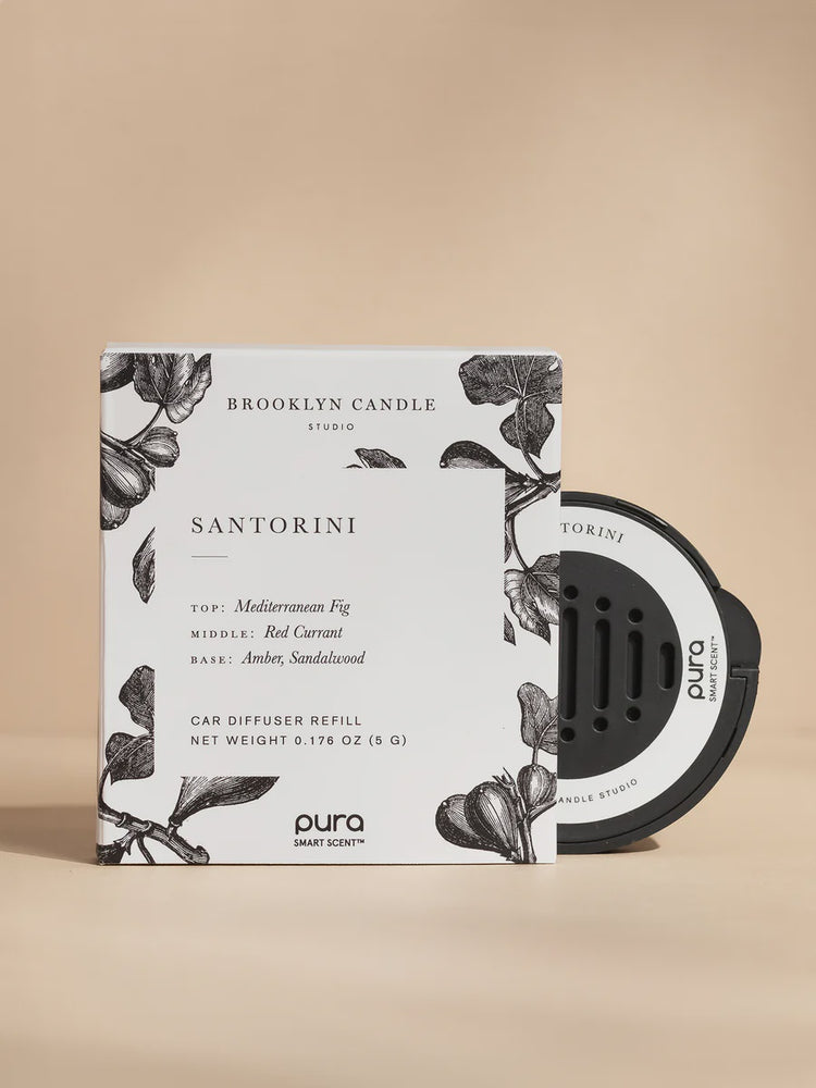 Brooklyn Candle Santorini Car Fragrance Diffuser Refill
