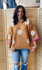 Zen Flower Sweater | Camel