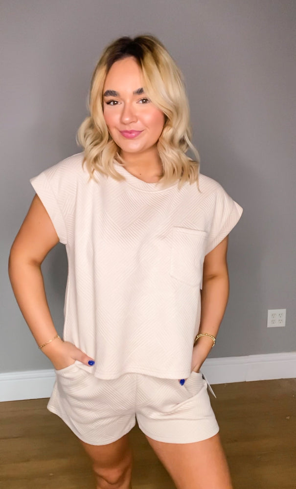 The Mia Top | Light Taupe
