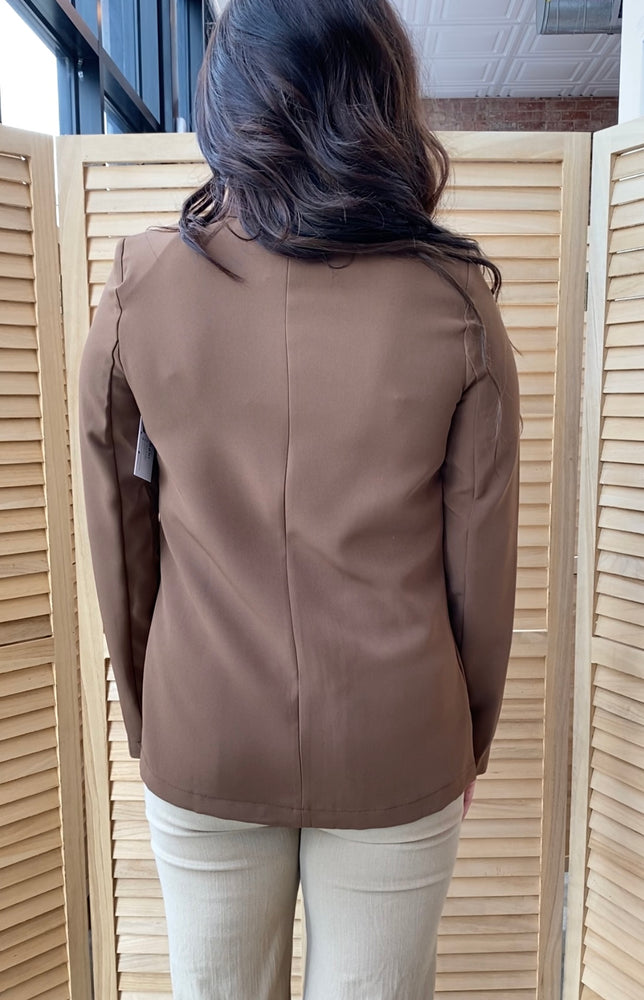 Girl Boss Jacket | Brown