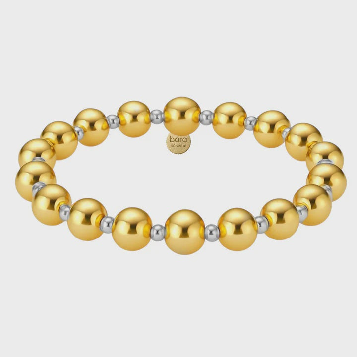 Dolores | 14K Gold/Sterling Silver Filled Stretchy Bracelet