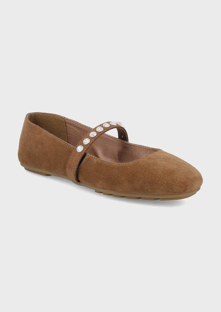 Karolin Flats | Dark Brown