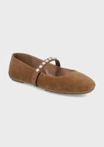 Karolin Flats | Dark Brown