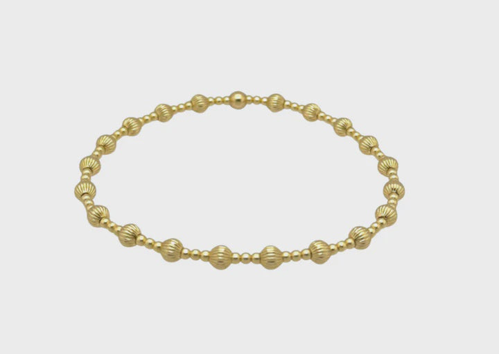 Kenna 14K Gold Beaded Bracelet