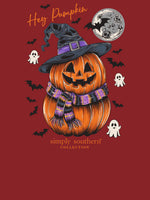 Simply Southern | LS Youth Pumpkin | Carmine