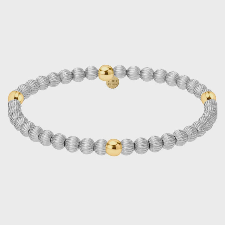 Lana | Sterling Silver Bead Bracelet