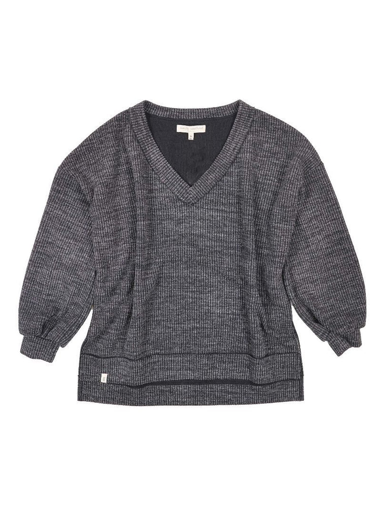 Simply Southern | Adult Knit Top | Charcoal