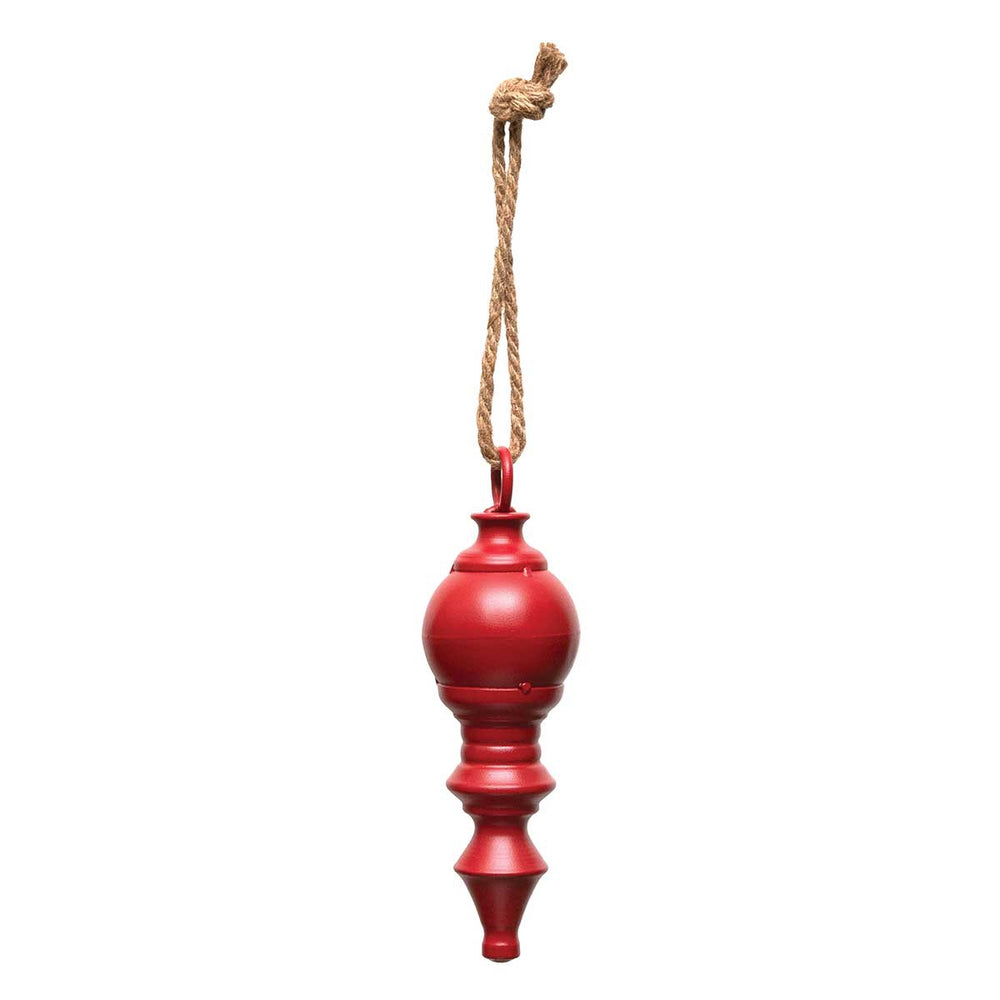 Ornament Finial | Matte Red