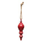 Ornament Finial | Matte Red