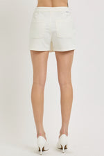 Risen Tummy Control High Rise Skort | White