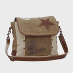 Leather Star Shoulder Bag