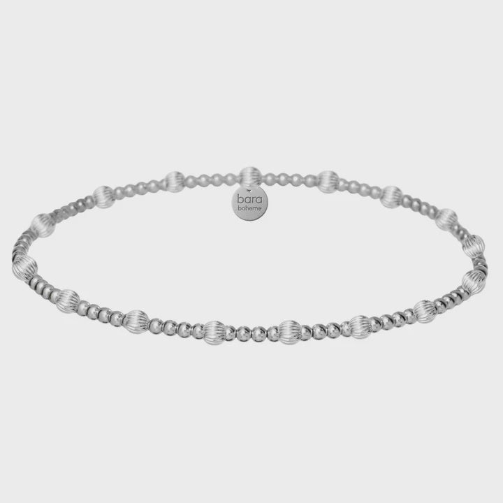 Tamra | Sterling Silver Bead Bracelet