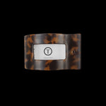 Teleties | Small Flat Rectangle Clip | Tortoise