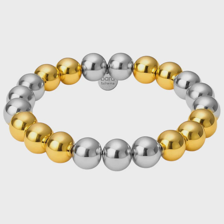 Triple 2 Tone Classic Bracelet | 8mm
