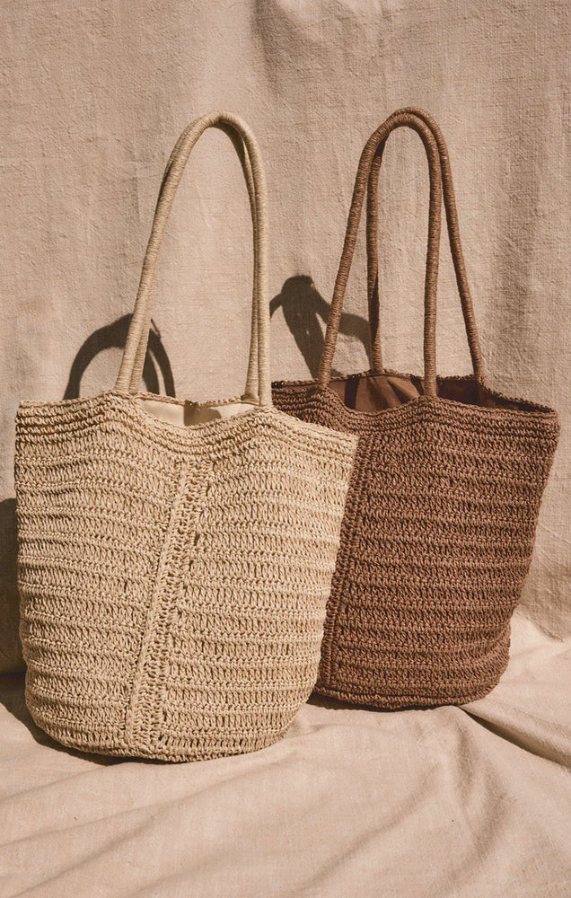 Las Lomas Straw Bag | 2 Colors