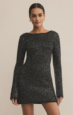 Z Supply La Marca Sequin Mini Dress