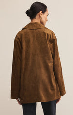 Z Supply Decker Suede Chore Jacket  | Coconut