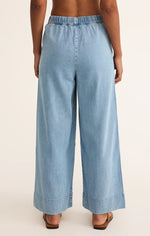 Z Supply Weston Twill Pant | Light Vintage Indigo