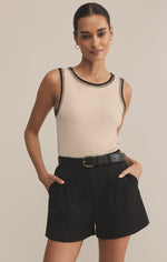 Z Supply Social Whipstitch Tank Top |  Crystal