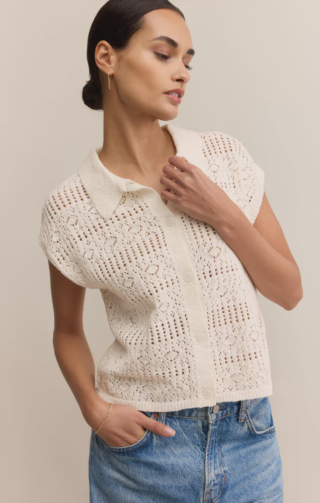 Z Supply Kinsley Cotton Sweater Top