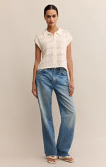 Z Supply Kinsley Sweater Top | White