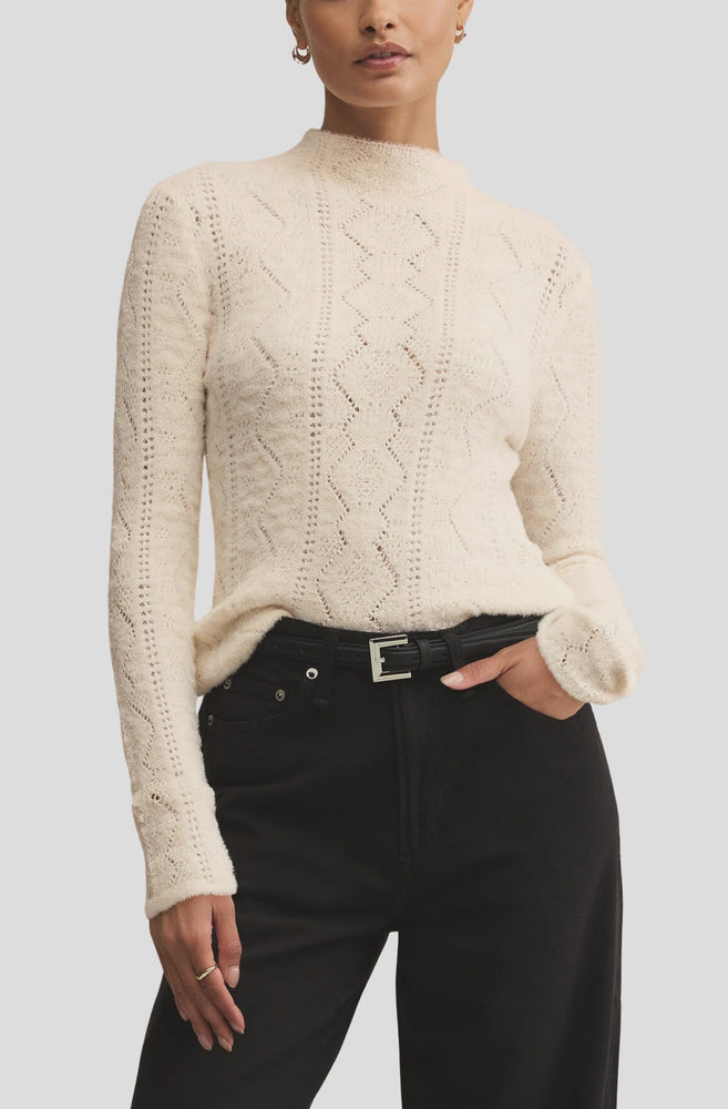 Z Supply Milly Sweater | Warm White