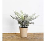 Faux Potted Fern