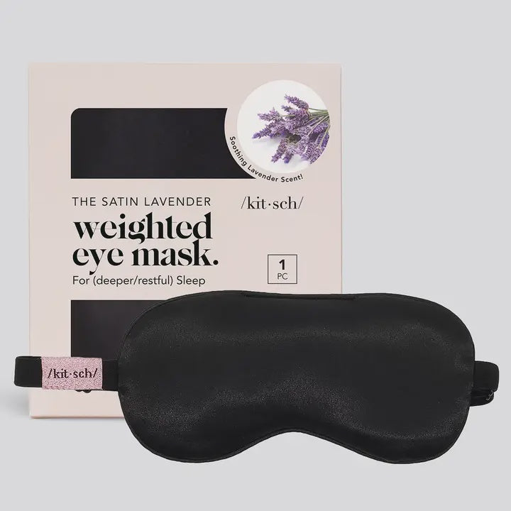 The Lavender Weighted Eye Mask