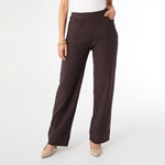Georgie Wide Leg Bottom | Chocolate