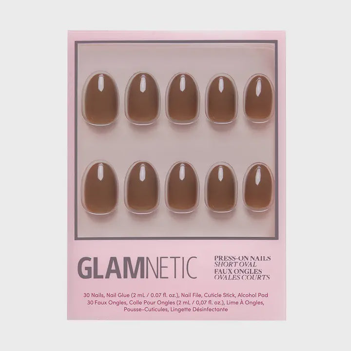 Chocolate Brown Press On Nails | Fall Solids