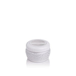 Capri Blue 3OZ White Printed Mini Travel Tin | Volcano