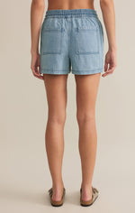 Z Supply Summerland Denim Short |Light Vintage Indigo