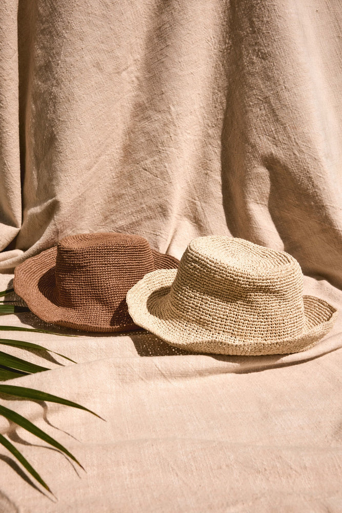 Mira Straw Bucket Hat | 2 Colors