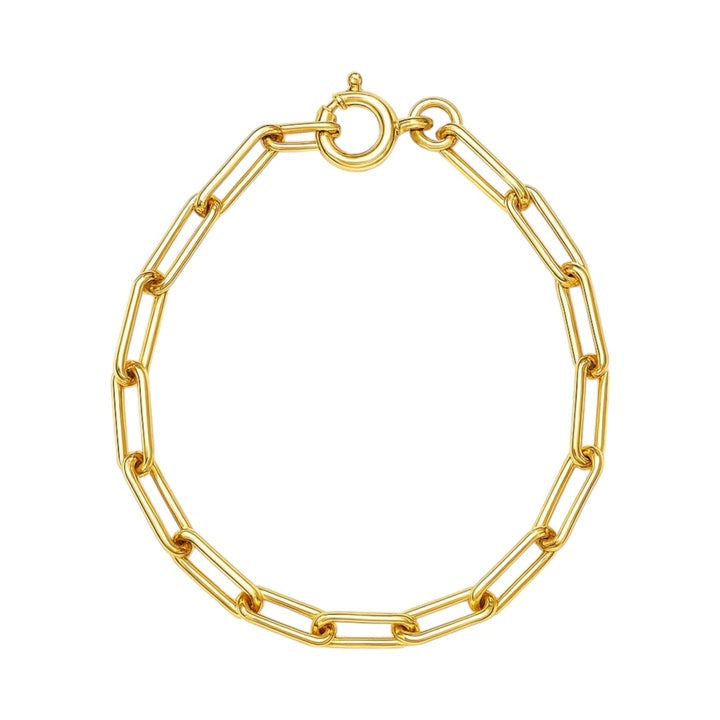 Classic Paperclip Chain Bracelet