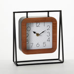 Modern Metal Desk Clock