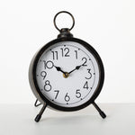 Vintage Metal Desk Clock