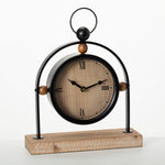 Modern Wood Table Clock