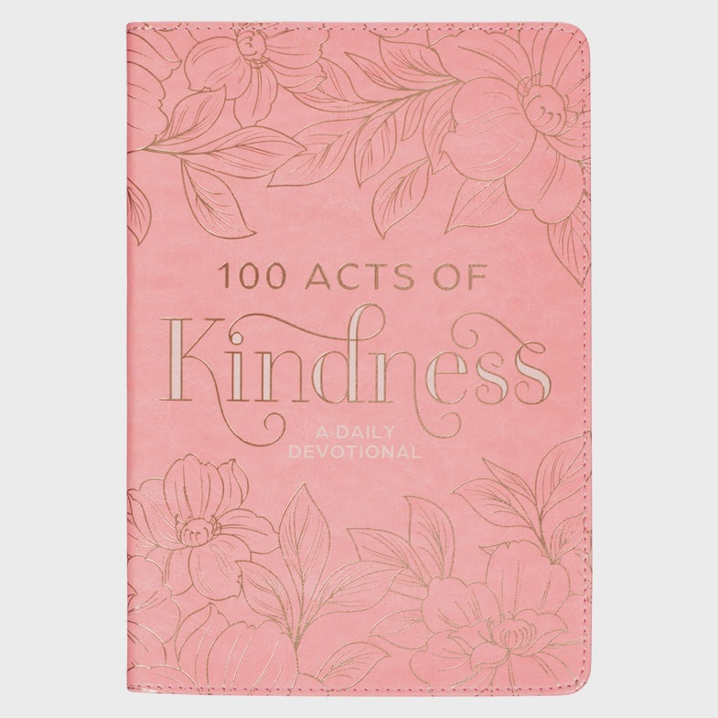 Devotional 100 Acts of Kindness Faux Leather