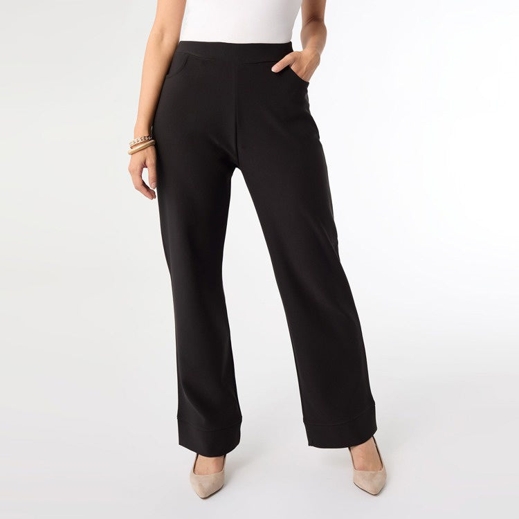 Georgie Wide Leg Bottom | Black