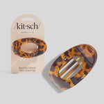 Recycled Plastic Medium Flat Clip | Tort