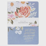 Notebook Set 3pc Lg Floral Set Your Affection Col. 3:2