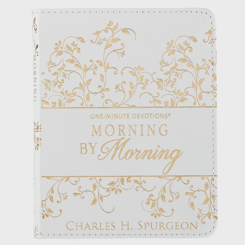 One-Minute Devotions Morning By Morning Faux Leather