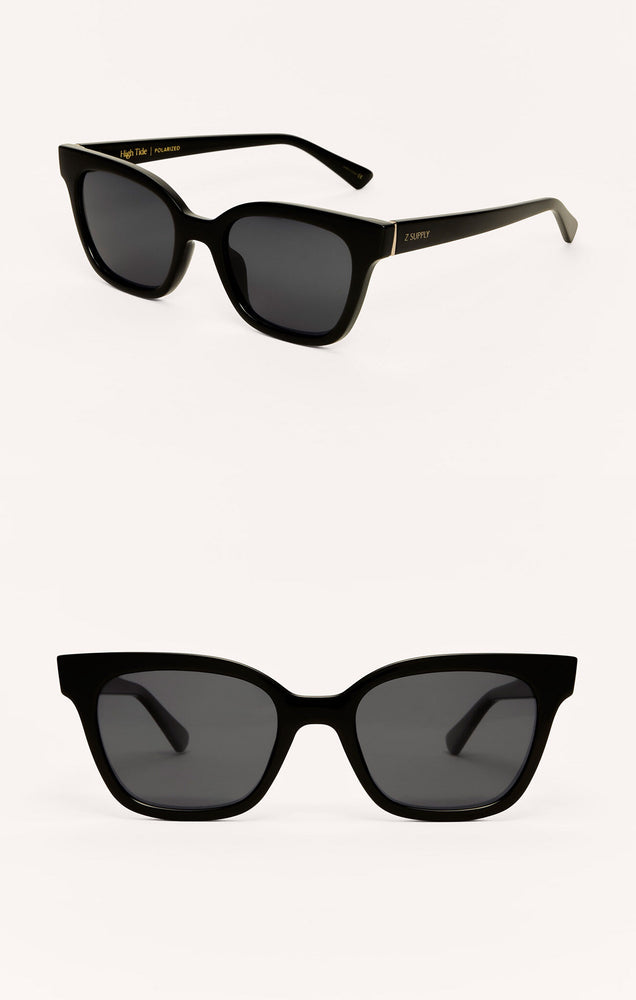 Z SUPPLY Eyewear | High Tide Sunglasses | Black/Grey
