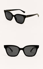 Z SUPPLY Eyewear | High Tide Sunglasses | Black/Grey