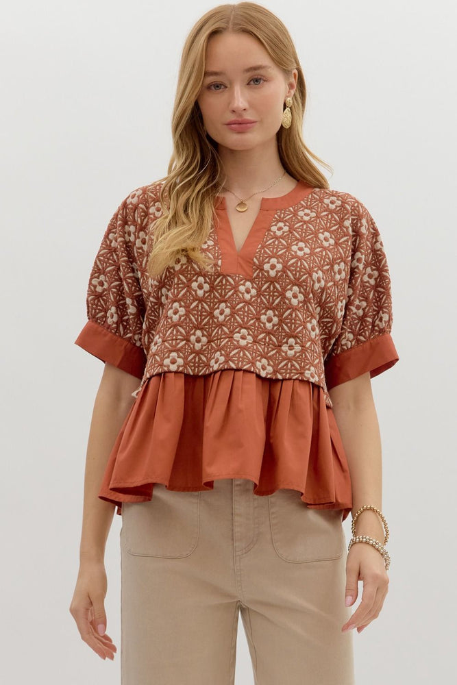 The Donna Top | Rust