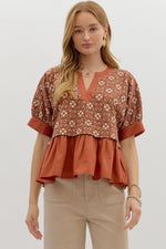 The Donna Top | Rust