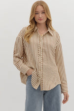 Keep It Casual Top | Brown