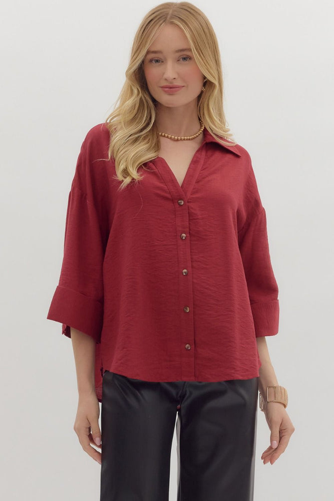 In The Office Top | Garnet